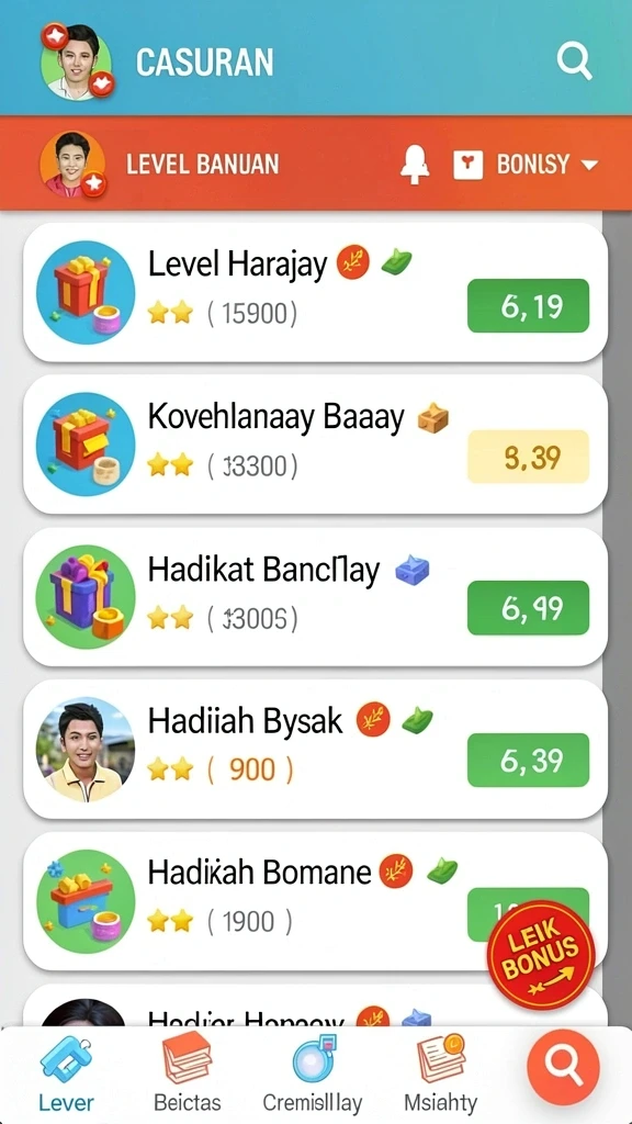 Screenshot luckyrp nomor 1